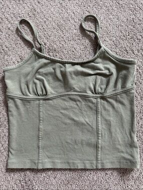 Ambiance Olive Green Tank Cami